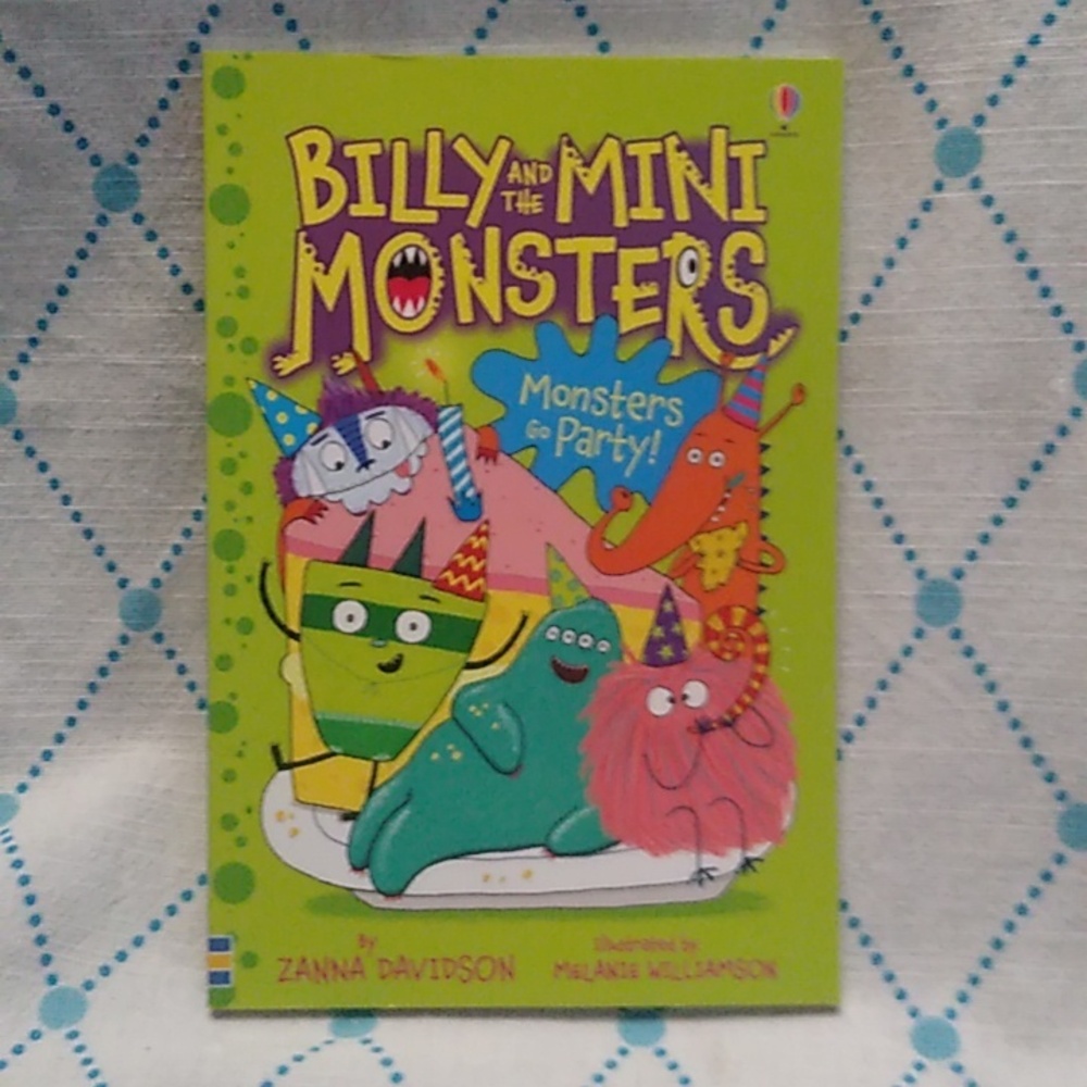 Usborne Billy Mini Monsters Party Children's Chapter Book Junior Fiction